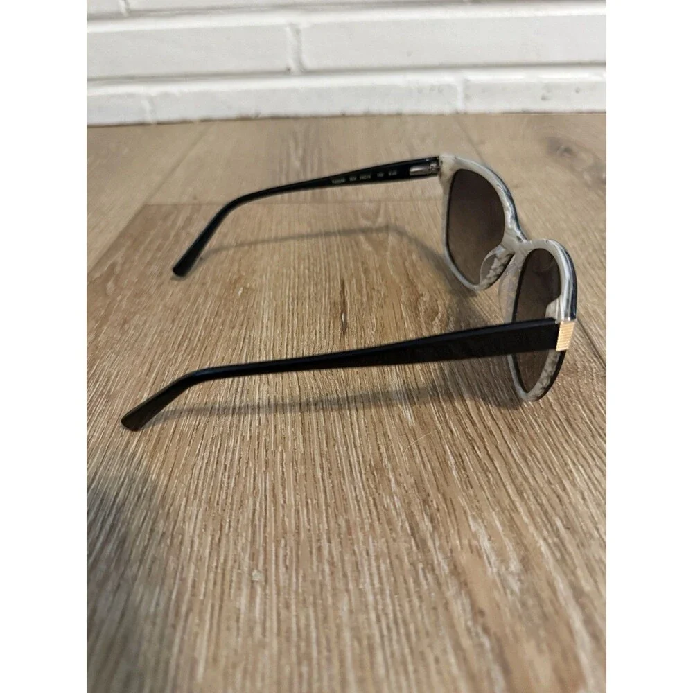 Ted Baker London TWS230 Cat Eye Polarized UV400 Sunglasses Black/Gray 56-18